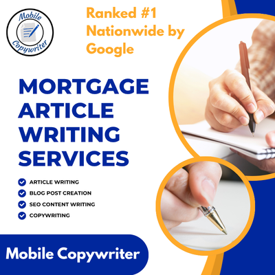 Mortgage Article Writing Services